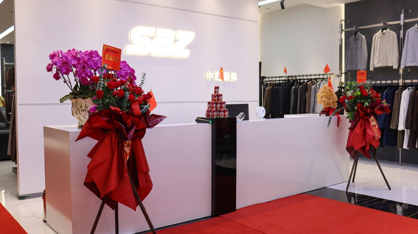 SAZ Atelier showroom reception on the 9th floor of apM Times International