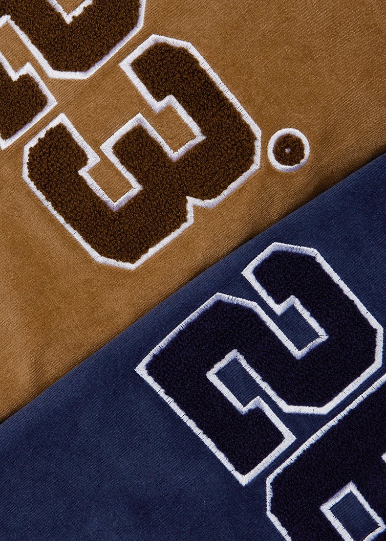 Heavyweight Chenille Embroidery Corduroy Varsity Jacket