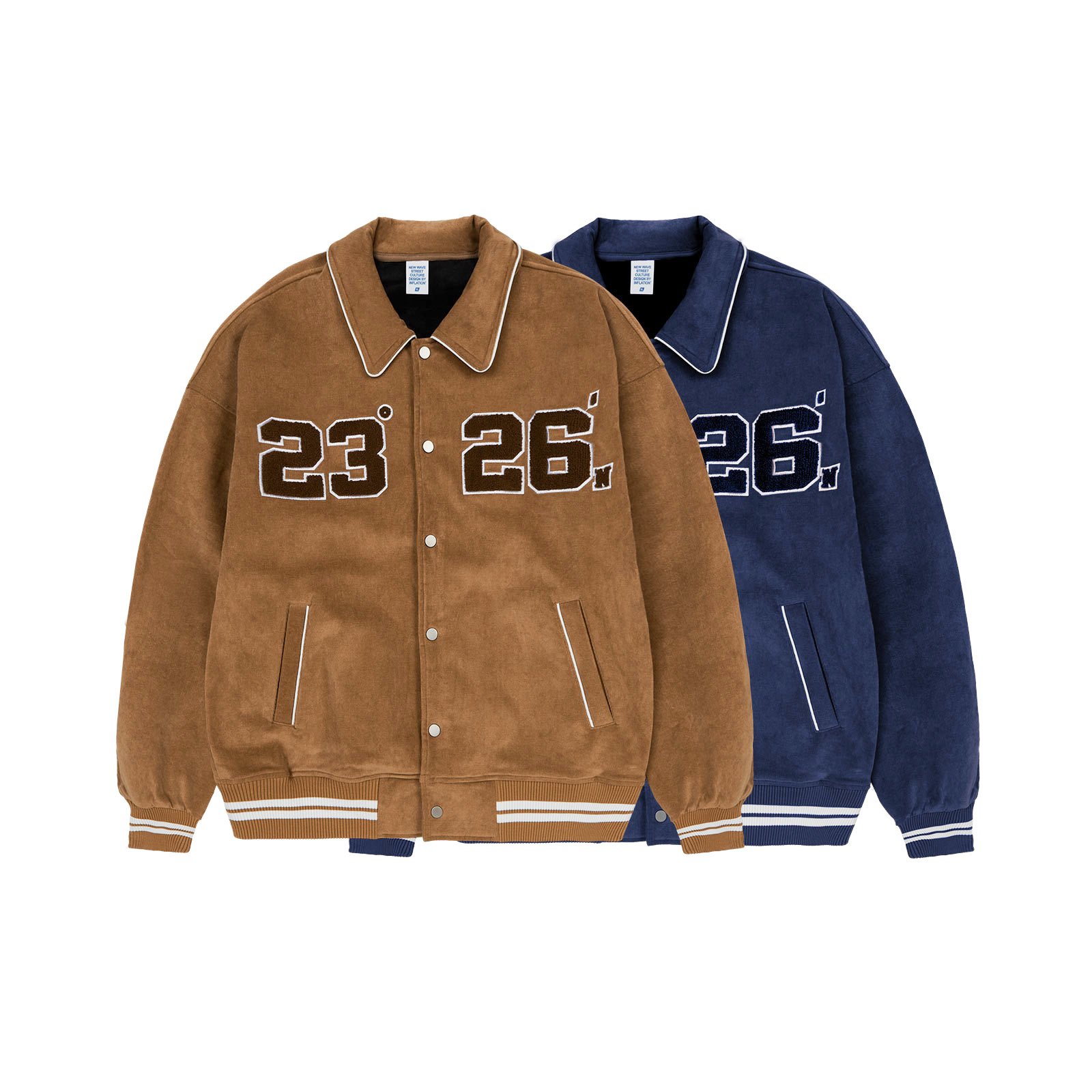 Heavyweight Chenille Embroidery Corduroy Varsity Jacket – view 8