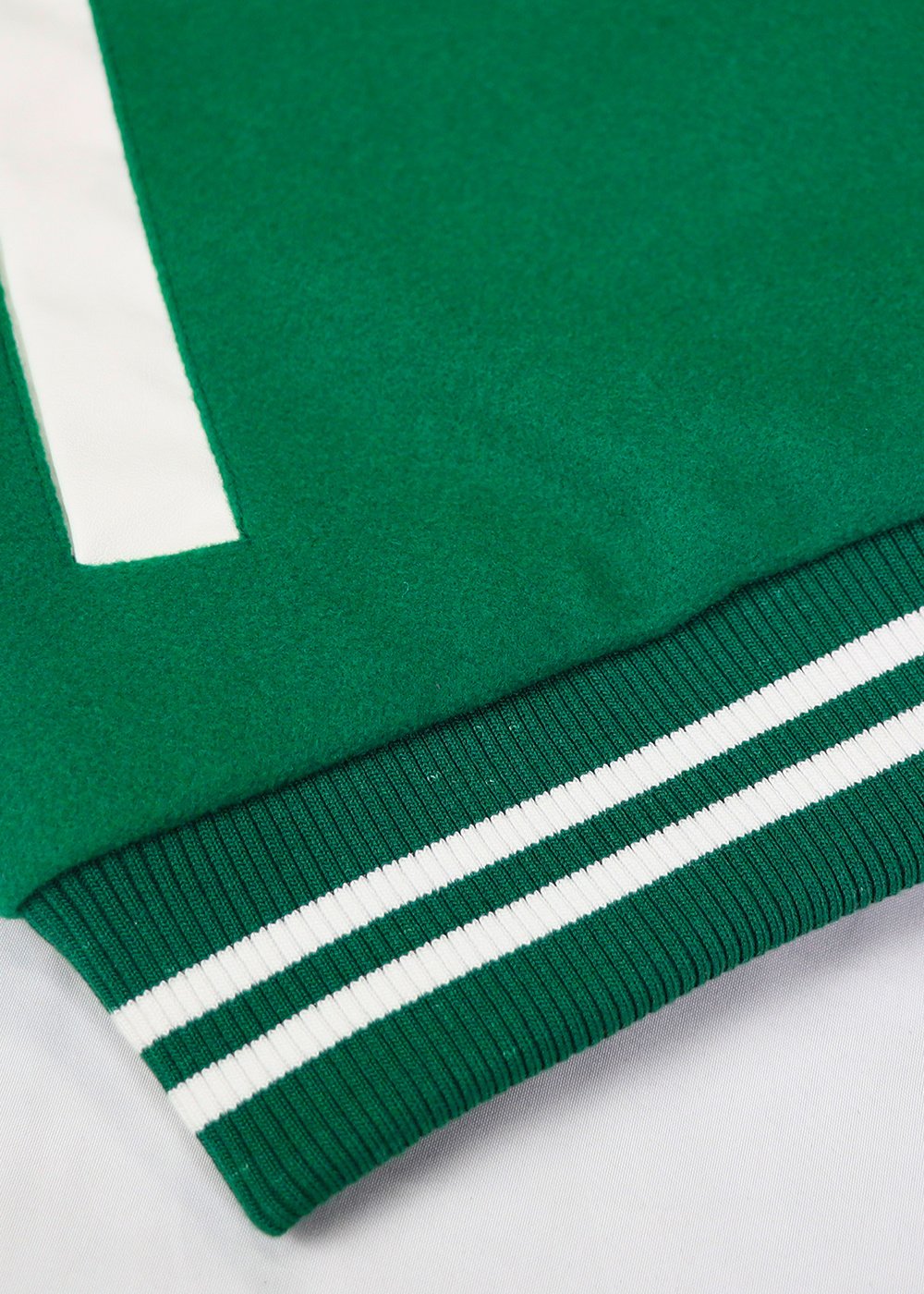 Chenille Embroidery Classic College Jacket – view 2