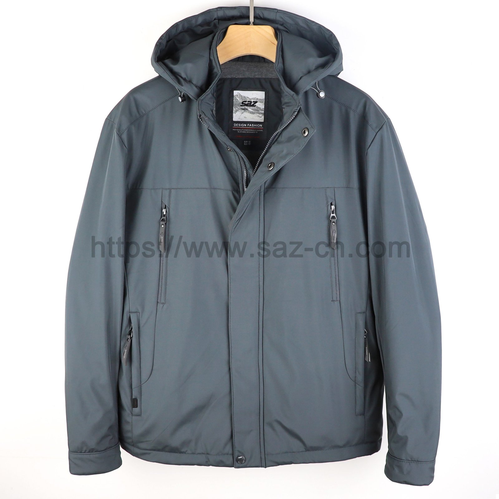 Mid-Length Mature Men's Casual Business Jacket – view 2
