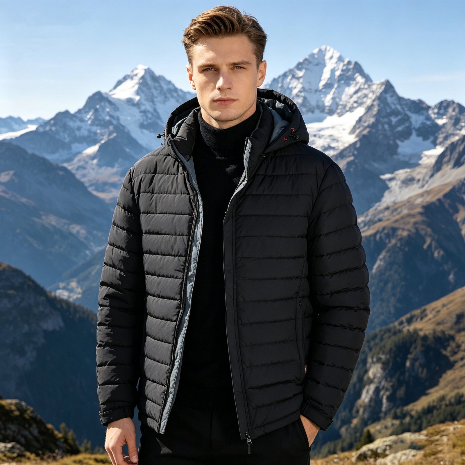 Dark Blue And Hazy Blue Create Sophisticated Menswear