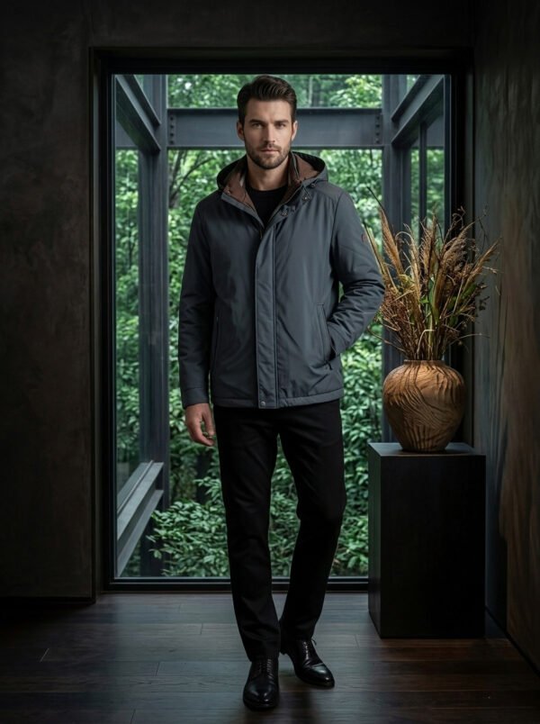 Brown, Hazy Blue, Gray – Classic Color Combinations Create A Successful Business Man's Image