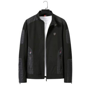 saz-df75308 quilted cotton patch outdoor insulated jacket