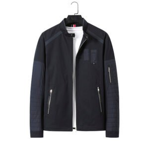 saz-df75309 sleeve quilted cotton patch outdoor wear in navy