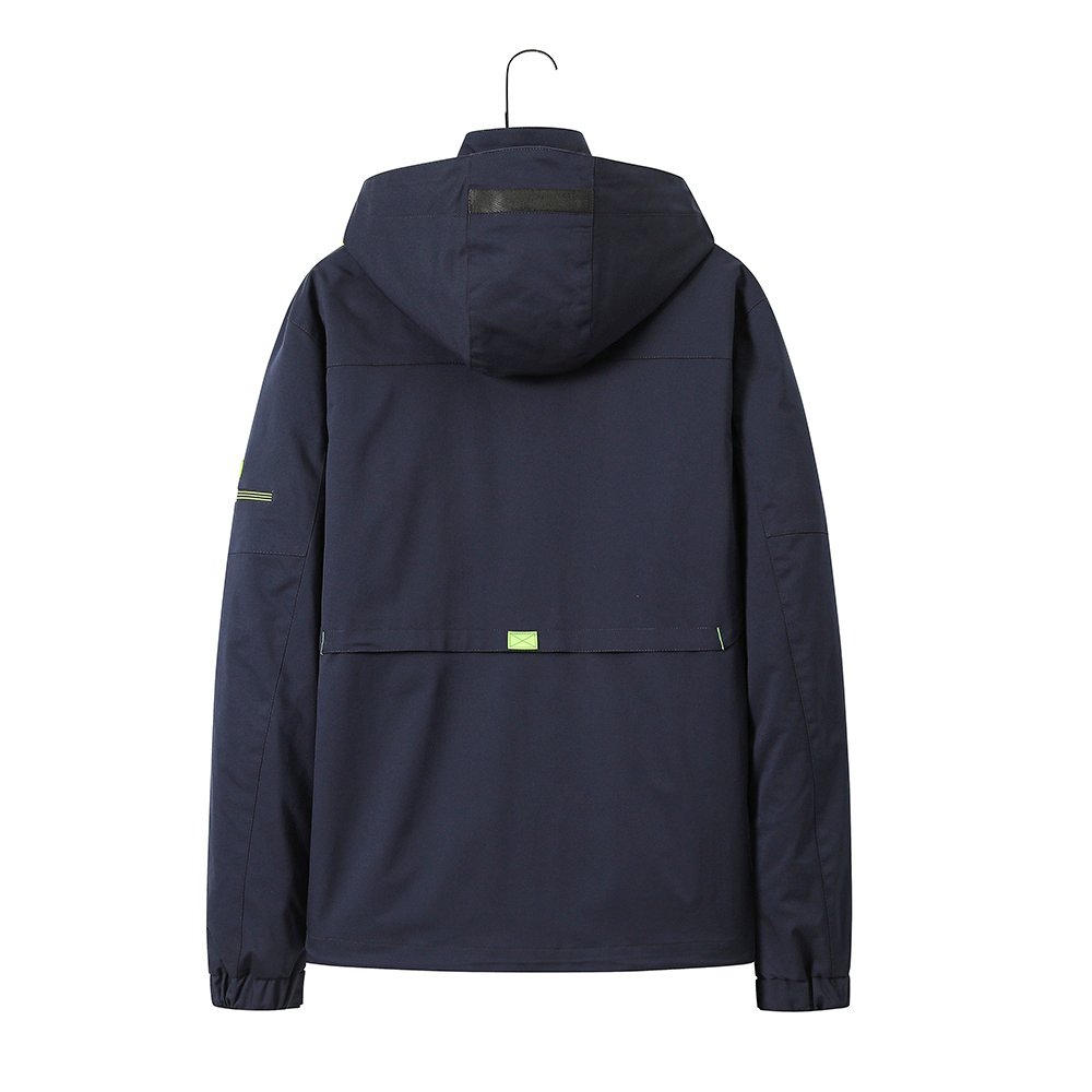 spring outdoor jacket with detachable hood – view 2