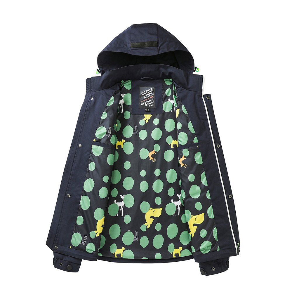 spring outdoor jacket with detachable hood – view 3
