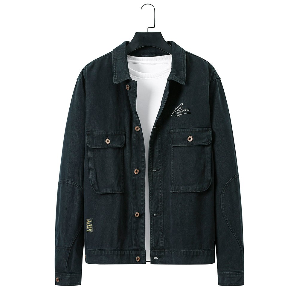 2 Big Cargo Pocket Overshirt Shacket With Embroidery Logo – view 6