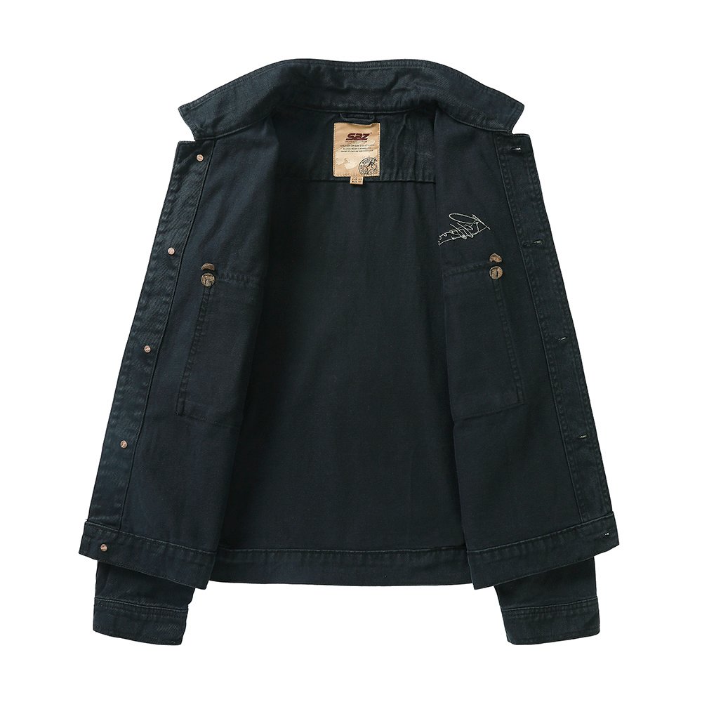 2 Big Cargo Pocket Overshirt Shacket With Embroidery Logo – view 8