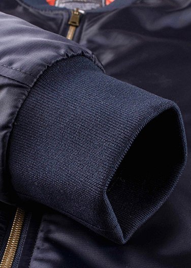 Ma1 Pocket Padded Bomber Jacket With Contrast Lining – view 3