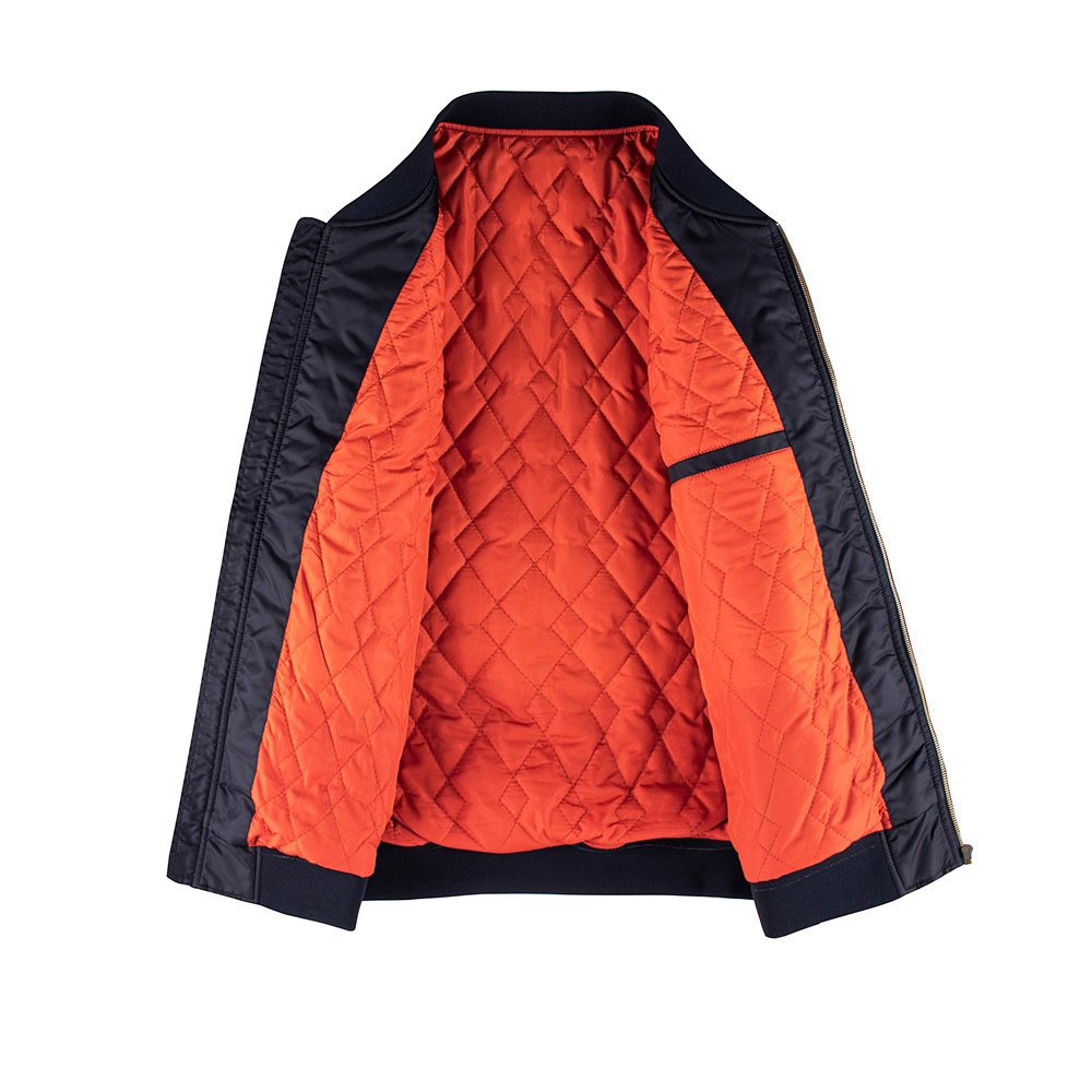 Ma1 Pocket Padded Bomber Jacket With Contrast Lining – view 8