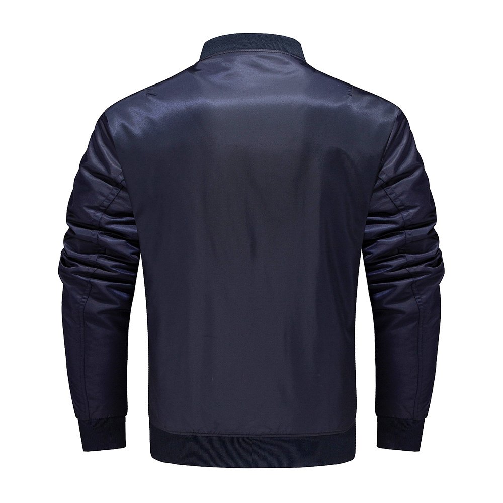 Ma1 Pocket Padded Bomber Jacket With Contrast Lining – view 11