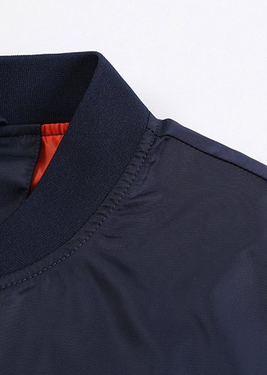 regular fit lightweight unisex ma-1 bomber jacket – view 3