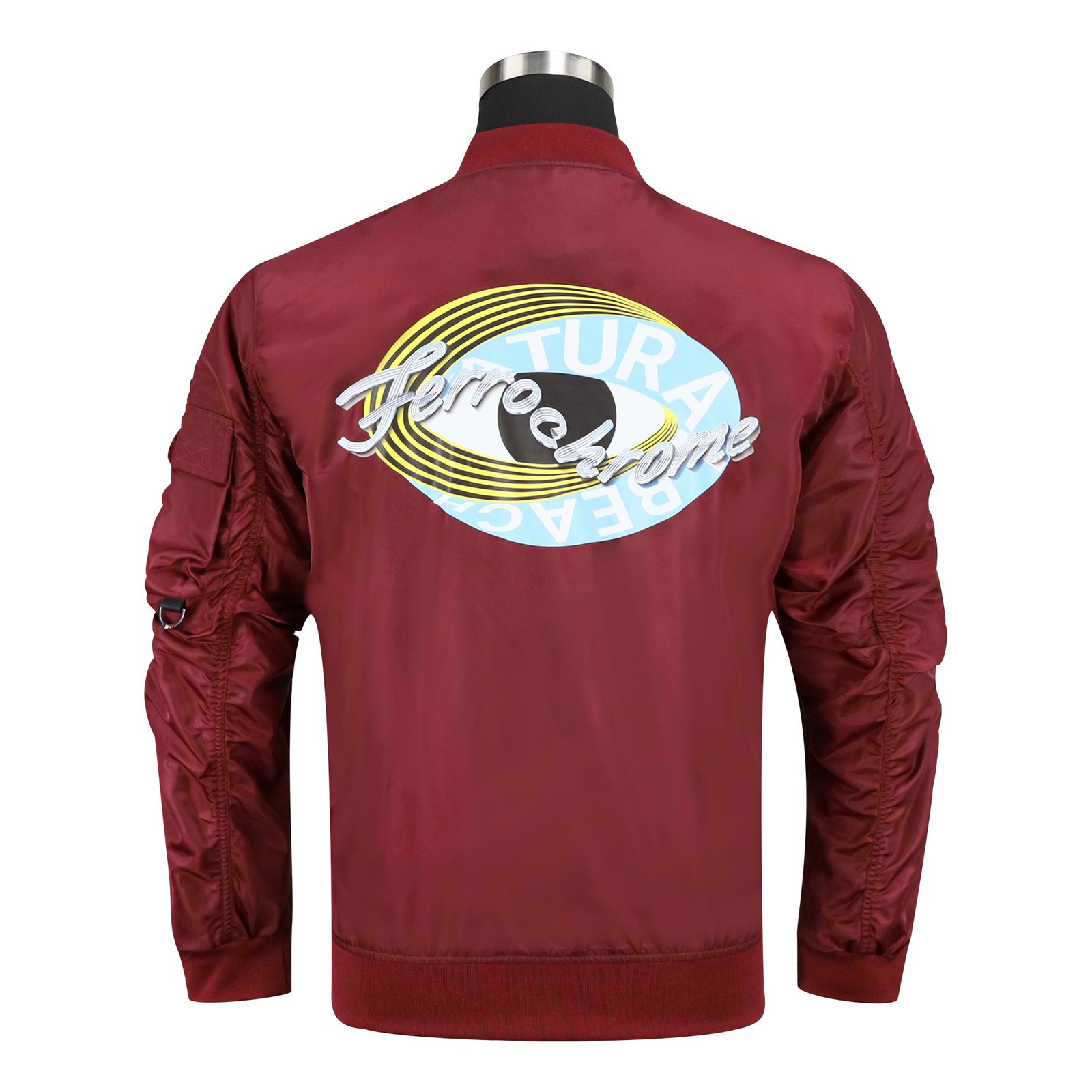 regular fit lightweight unisex ma-1 bomber jacket – view 11