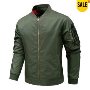 saz-dsf1008 regular fit lightweight unisex ma-1 bomber jacket