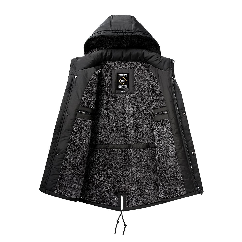 borg lined warm winter jacket