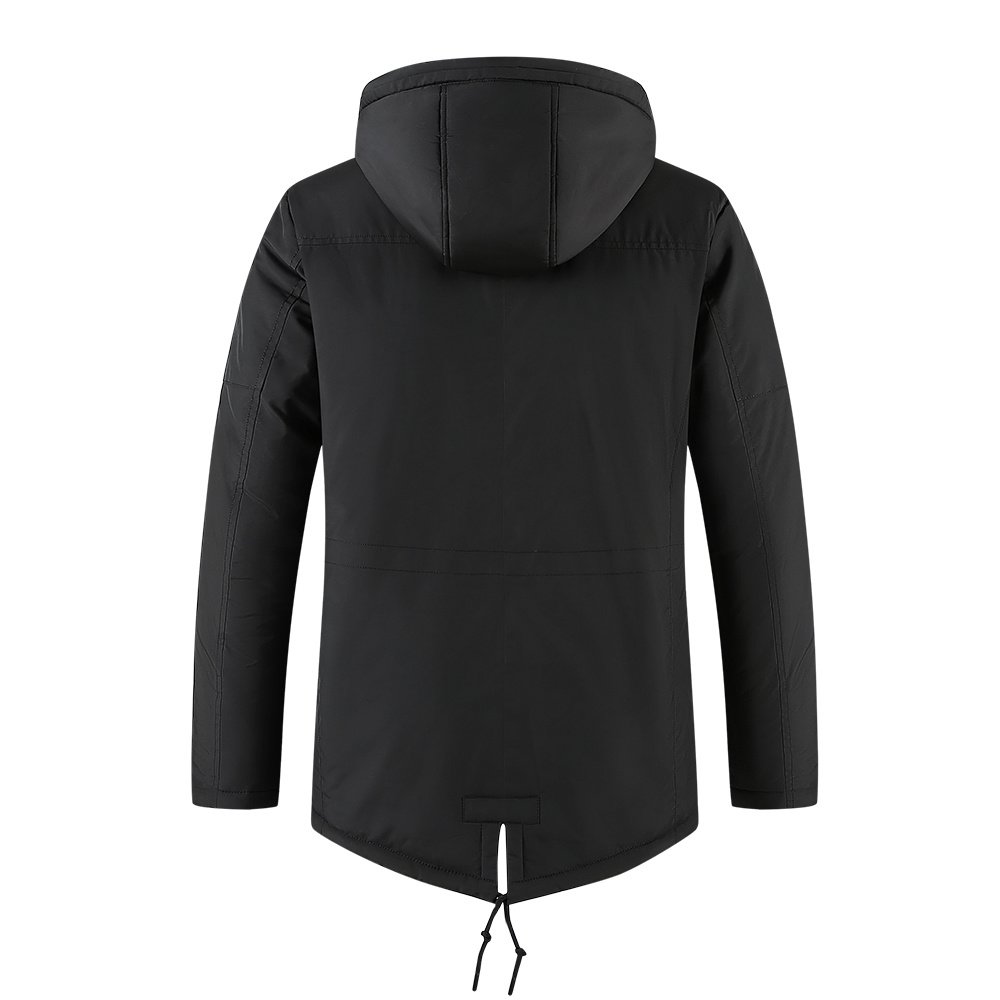 borg lined warm winter jacket – view 3