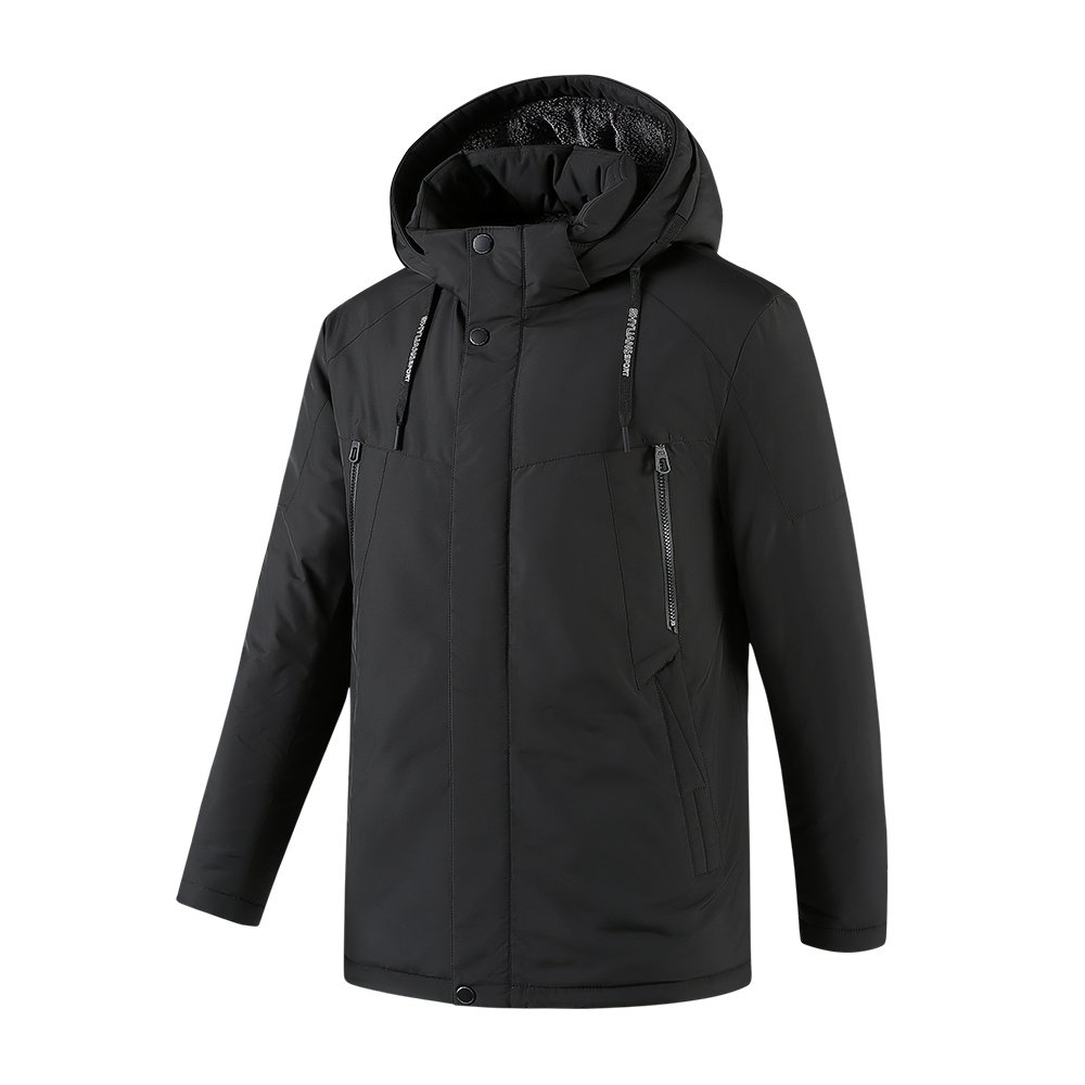 borg lined warm winter jacket – view 4