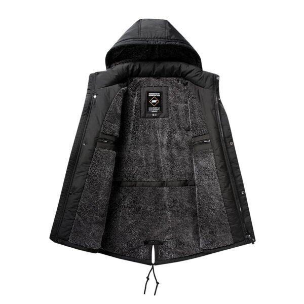 saz-dsf90013 borg lined warm winter jacket