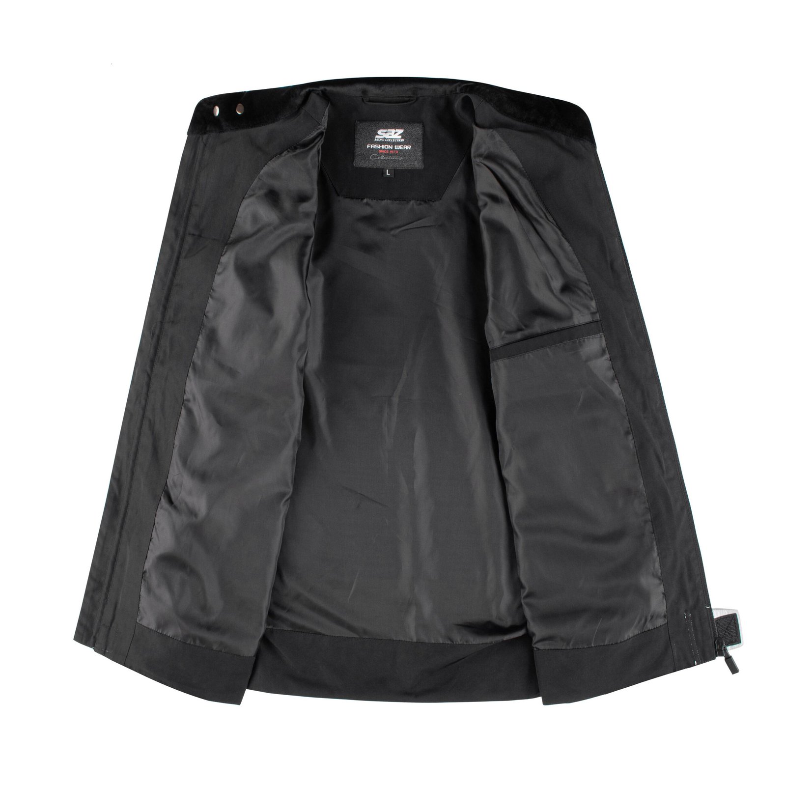 casual Water-resistant color blocked motorcycle jacket – view 8