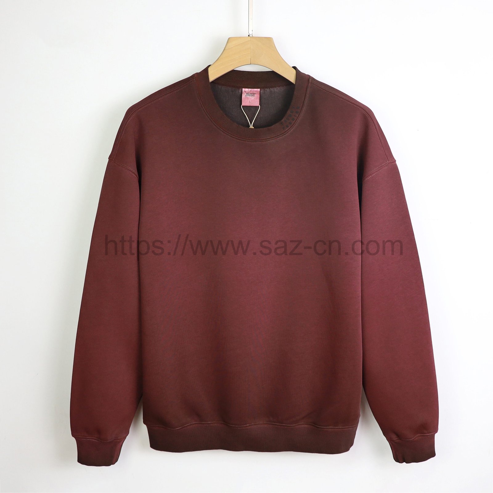 Unisex Crew Neck Sweatshirt for Mens Comfort Cotton – view 2