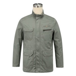 saz-sk-004-04 water-repellent cotton twill field men's jacket