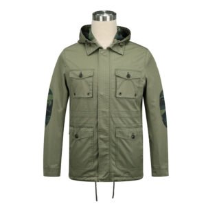saz-sk-025 military-inspired field jacket