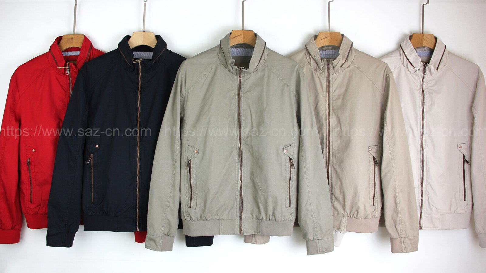 cotton-feeling comfortable transitional jacket – view 3