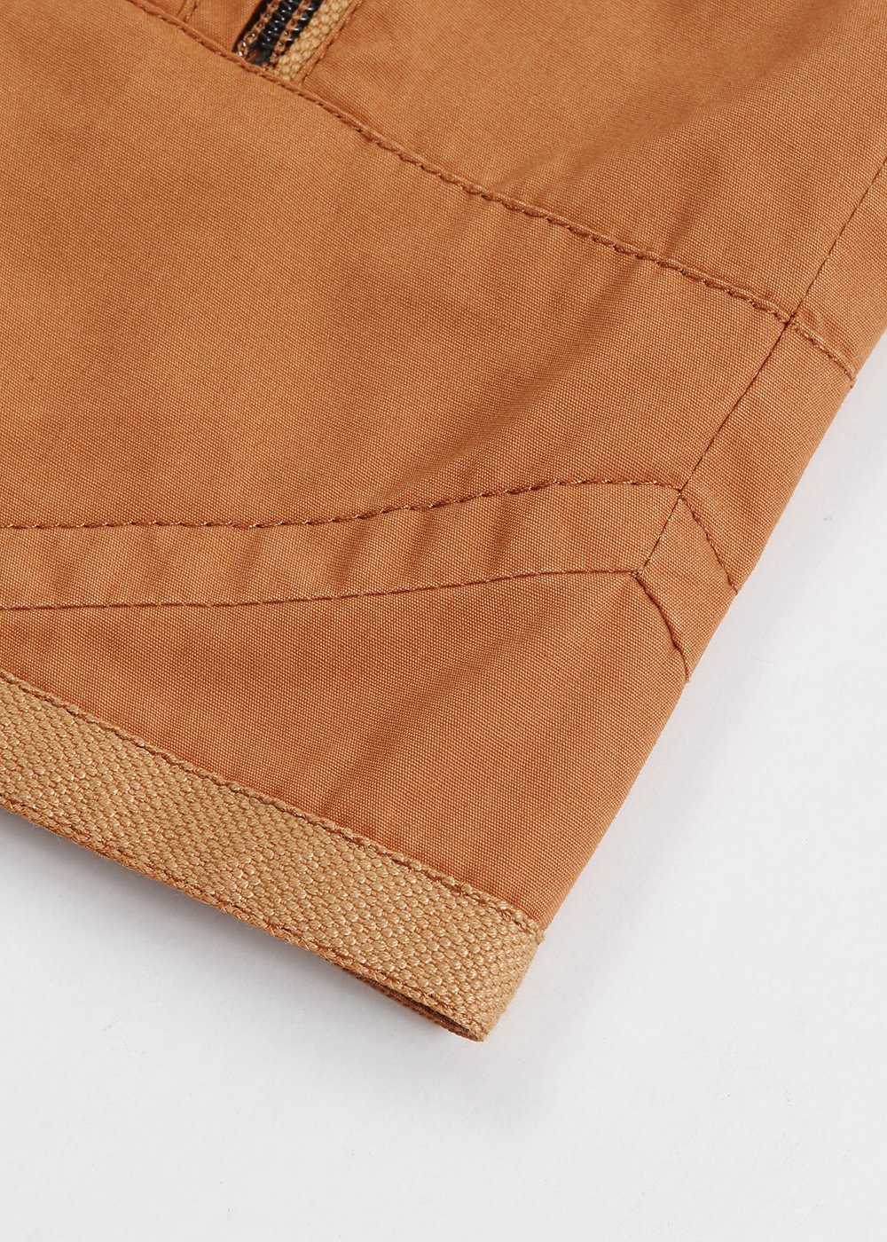washed cotton hooded jacket lightweight – view 4