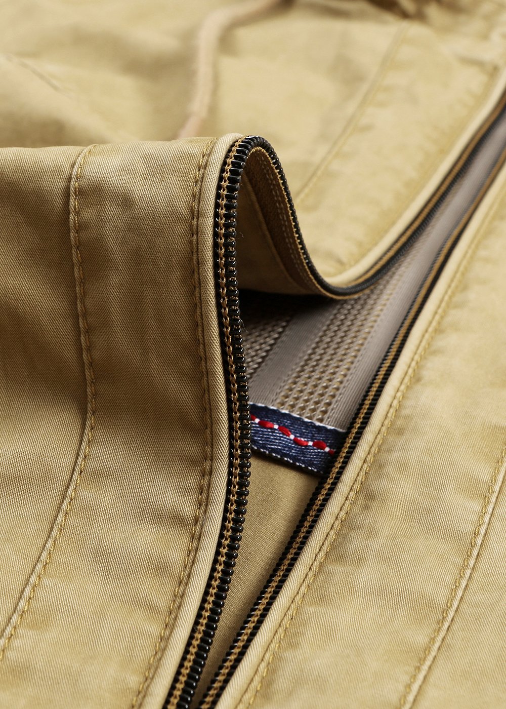 washed outdoor hooded trucker jacket – view 2