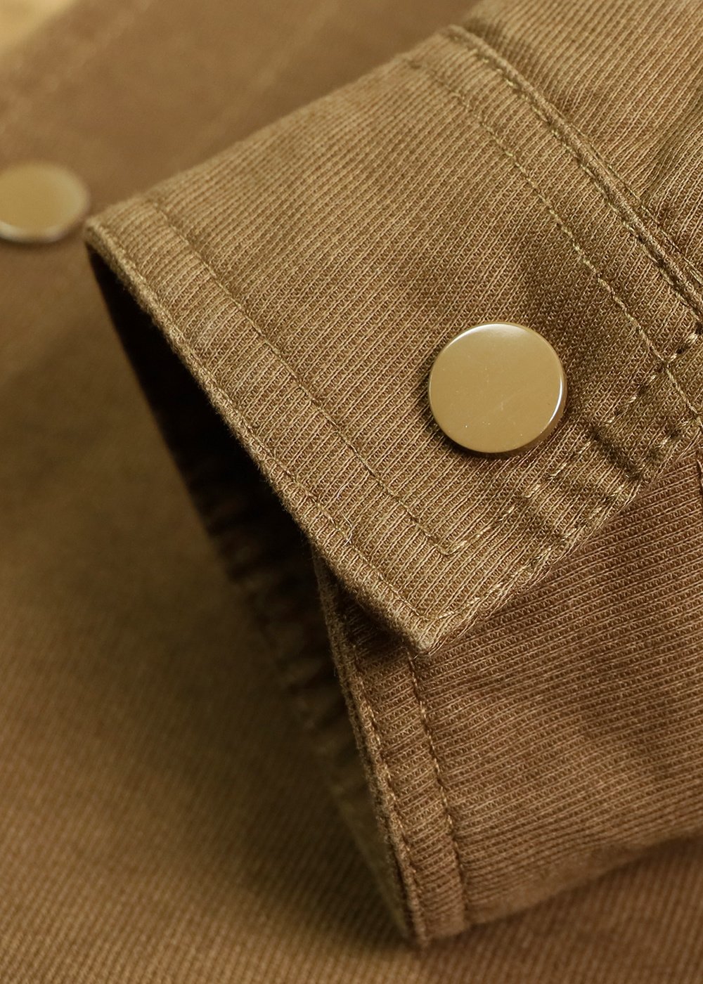 Single Breasted Quilted Overshirt – view 4