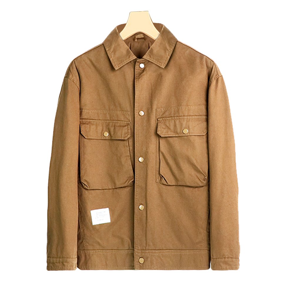 Single Breasted Quilted Overshirt – view 6