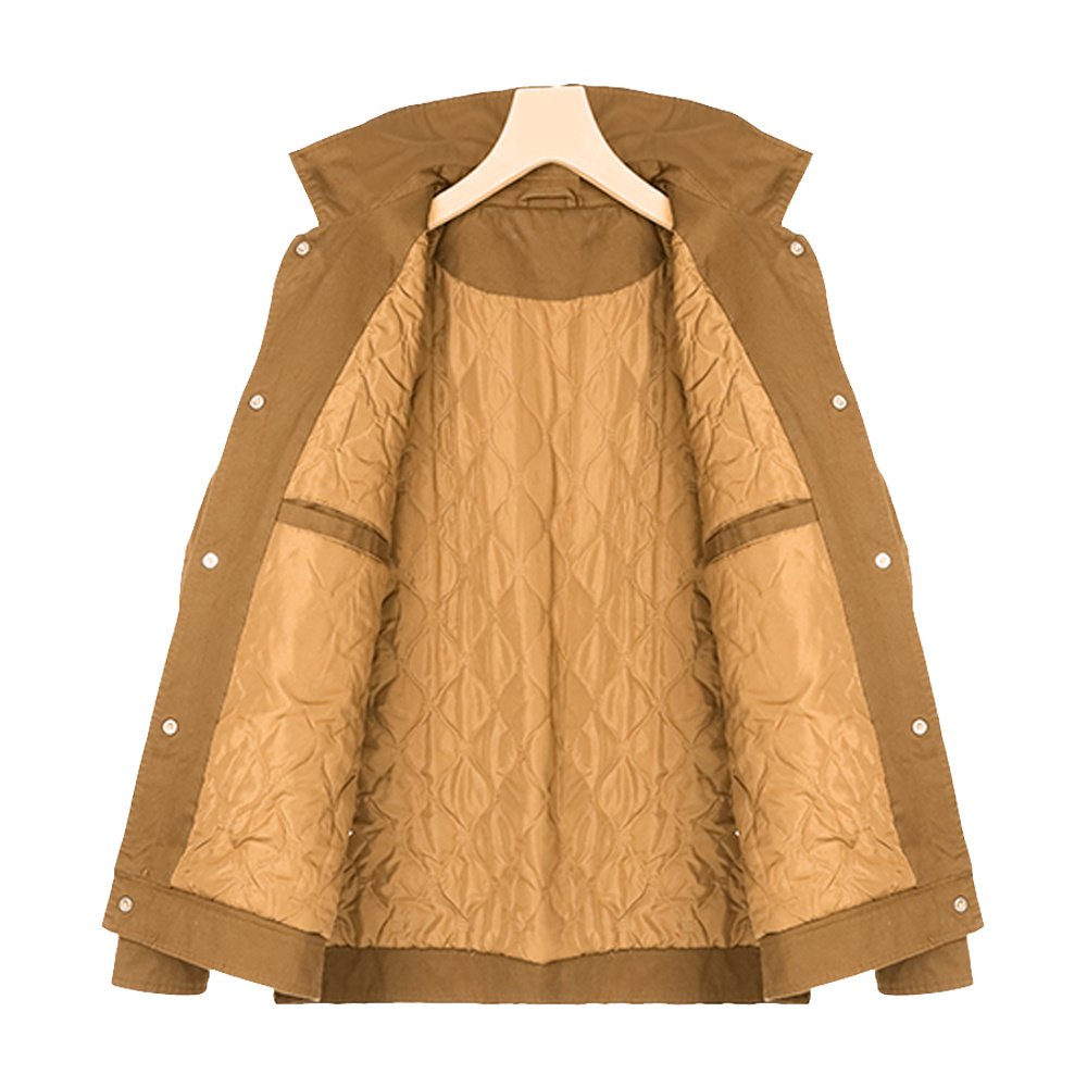 Single Breasted Quilted Overshirt – view 8