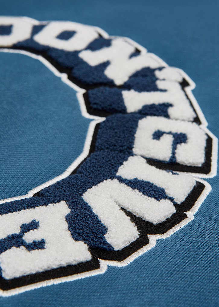 Chenille Patch Varsity Fleece Jacket – view 2