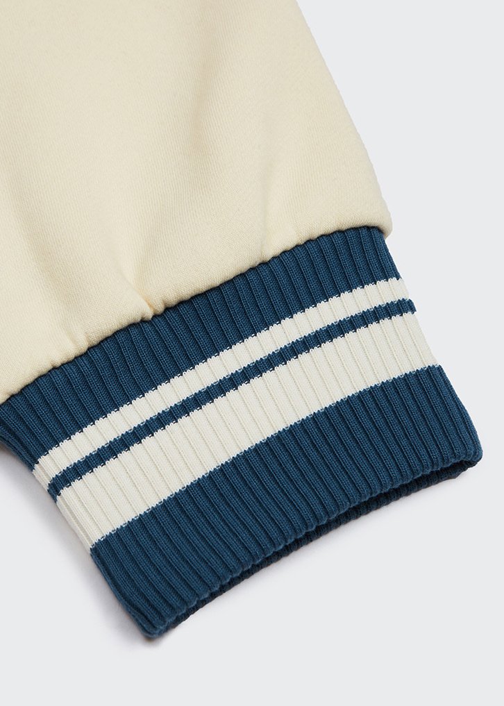 Chenille Patch Varsity Fleece Jacket – view 3