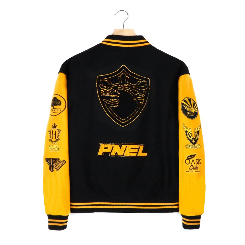 Personalized Embroidered Wool Varsity Jacket – view 8